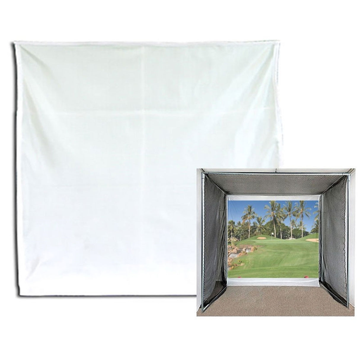 Cimarron Sports 10'x10' Impact Golf Projection Screen 100IS