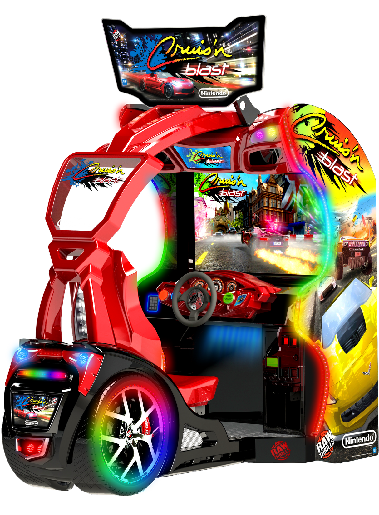Cruis'n Blast™ – Raw Thrills, Inc. Arcade Machine