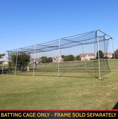 Cimarron Sports 30x12x10 #24 Twisted Poly Backyard Batting Cage Nets 302024TP