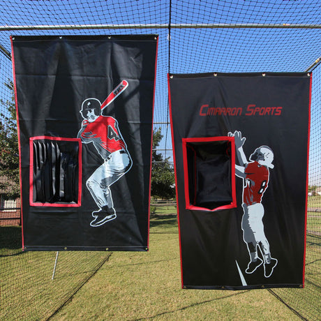 Cimarron Sports 2-Sport Catcher Vinyl Backstop 2SPCBS
