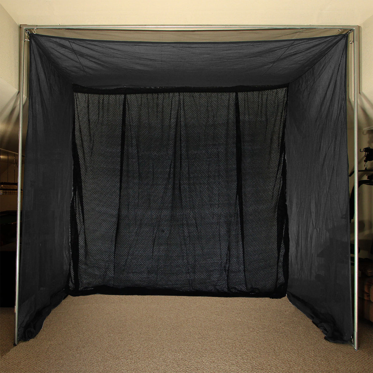 Cimarron Sports 5'x10'x10' Clubhouse Golf Net and Complete Frame 5x10CHGNCF