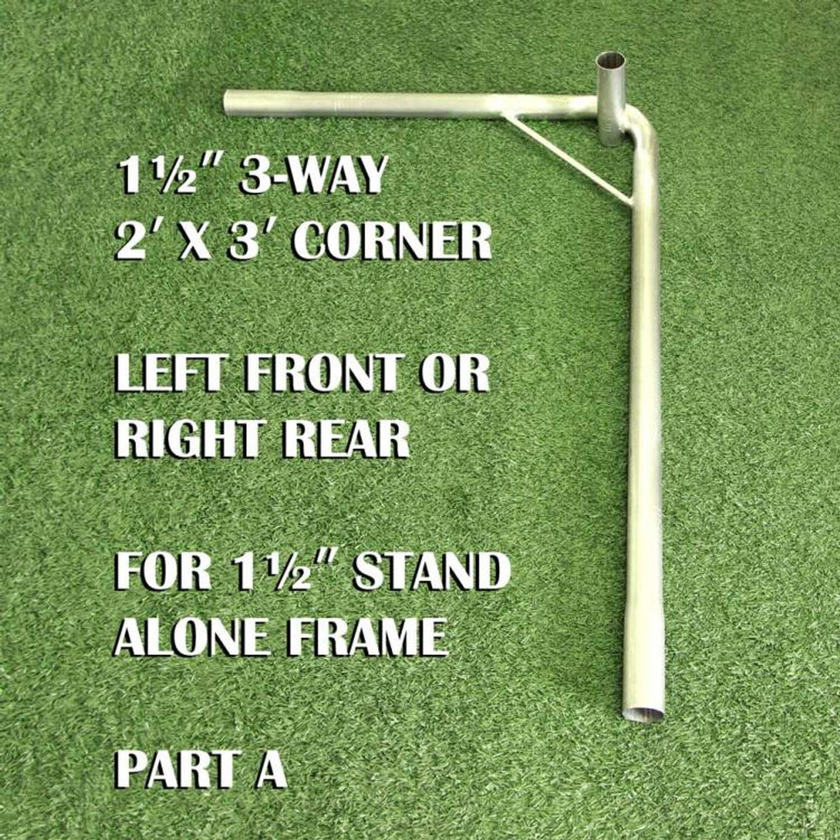 Cimarron Sports 1.5" 3 Way Left Arch Stand Alone Frame Parts ELSA1.5-3L