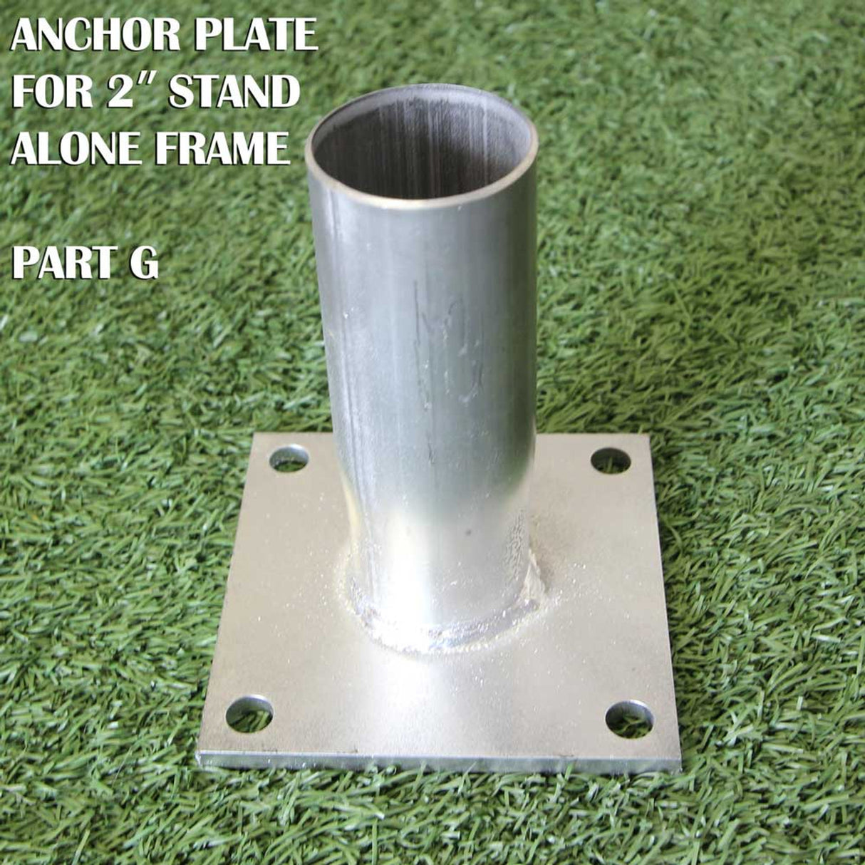 Cimarron Sports 2" Stand Alone Frame Parts Anchor Plate SAFFOOT2