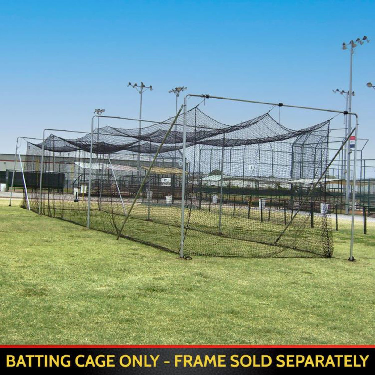 Cimarron Sports 35x12x12 #42 Twisted Poly Backyard Batting Cage Net 352242TP