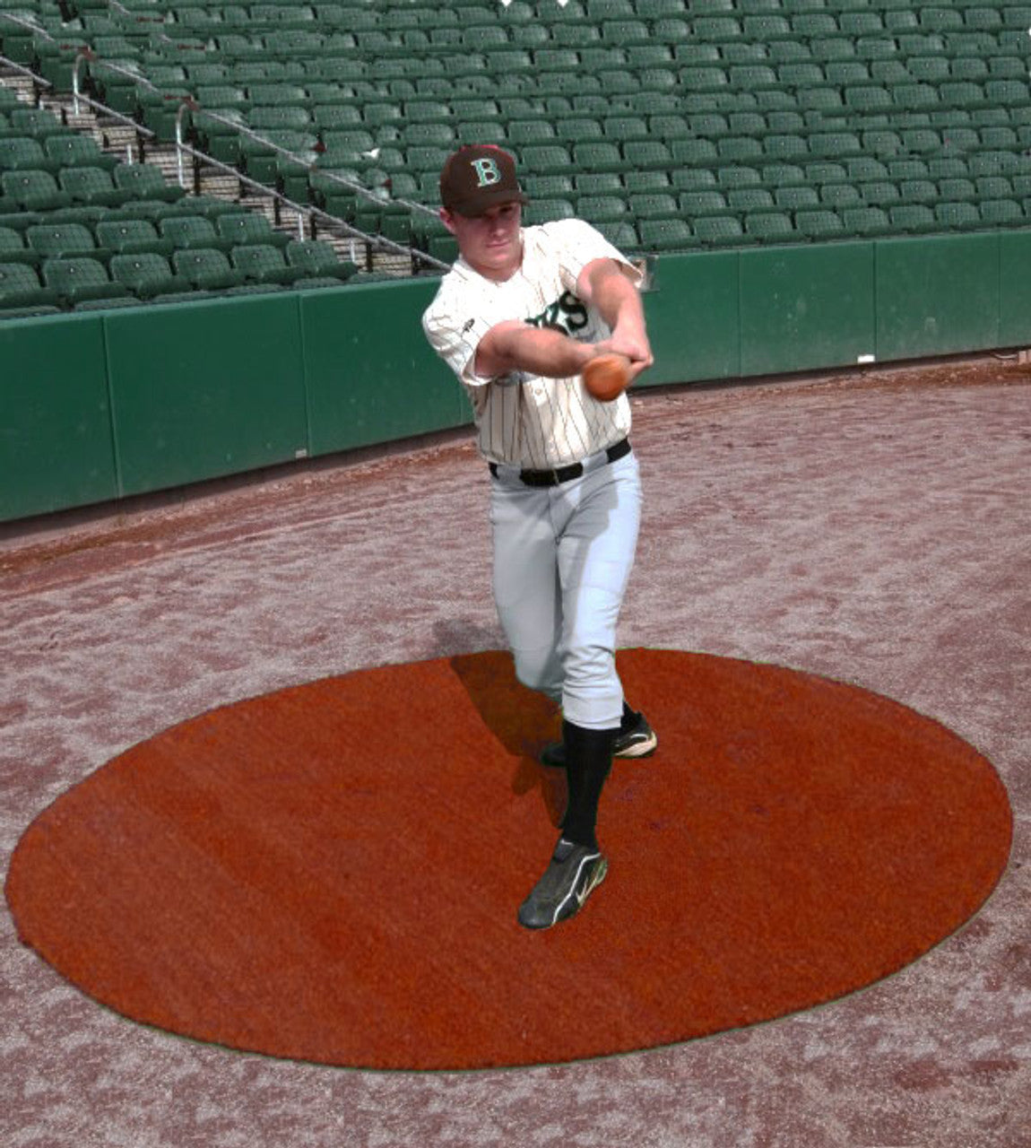 Cimarron Sports 5" On Deck Circle Nylon Clay AL-ODC5C