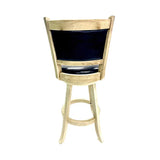 Ram Game Room Backed Barstool Antique White – BBSTL AW
