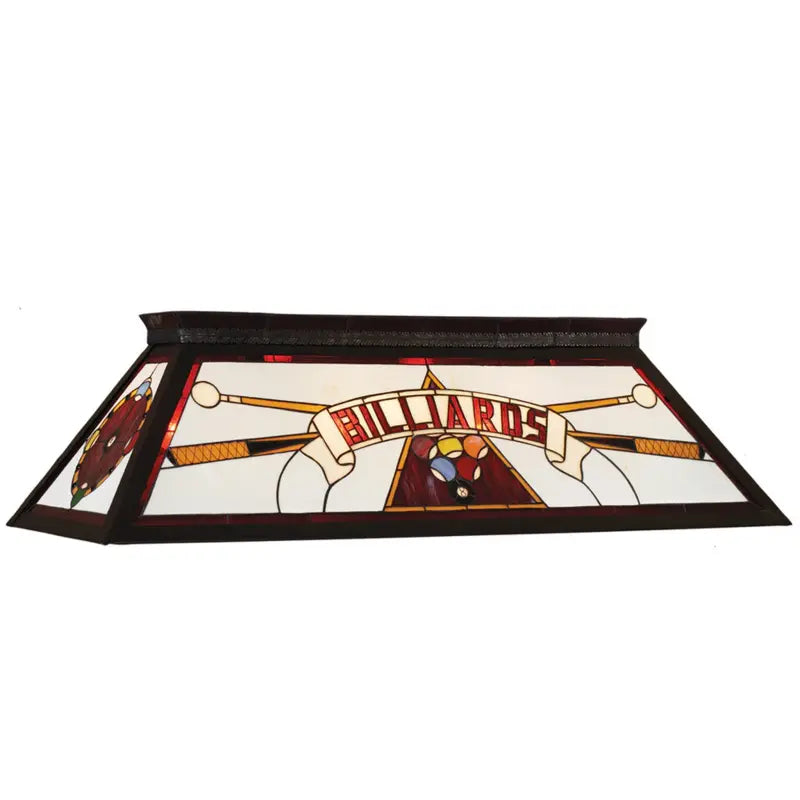RAM Game Room BILLARDS KD RED BILLIARD  TABLE LIGHT BILLIARDS KD RED