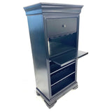 Ram Game Room Bar Cabinet with Wine Rack Black – BRCB2 BLK