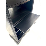 Ram Game Room Bar Cabinet with Wine Rack Black – BRCB2 BLK