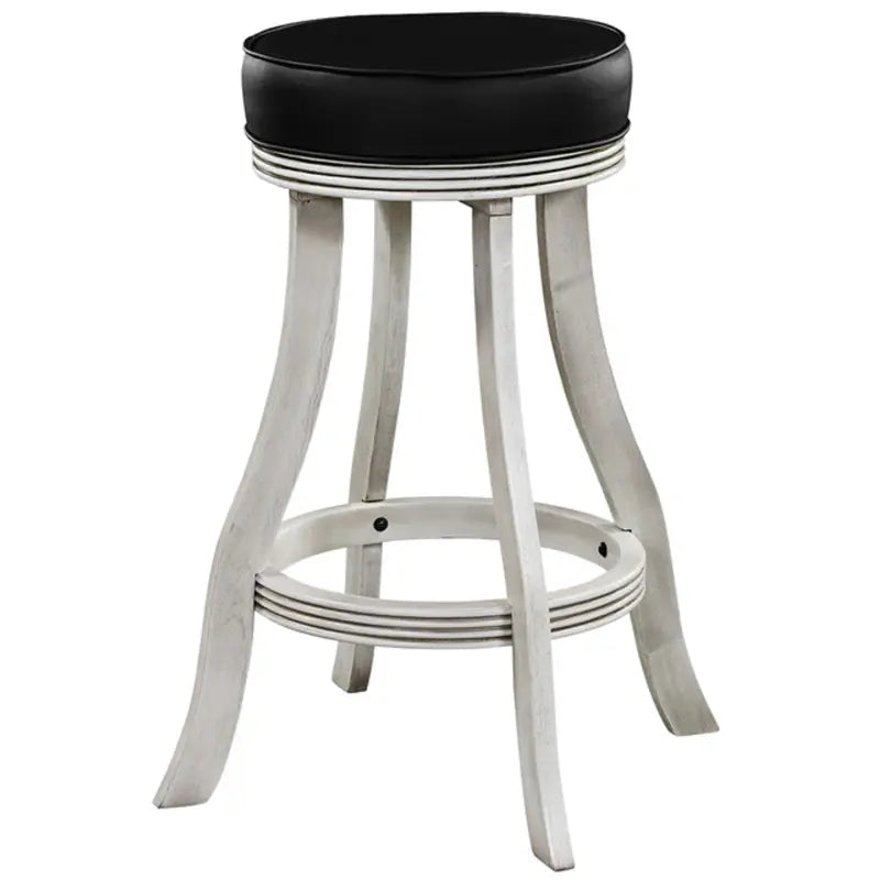 Ram Game Room Backless Barstool Antique White – BSTL AW