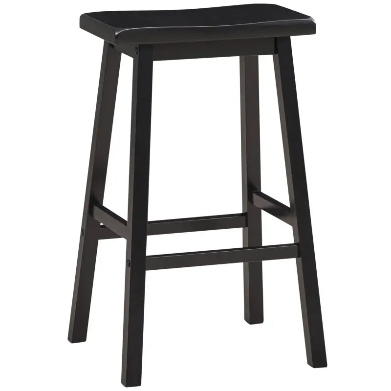 Ram Game Room Backless Saddle Barstool Black – BSTL3 BLK