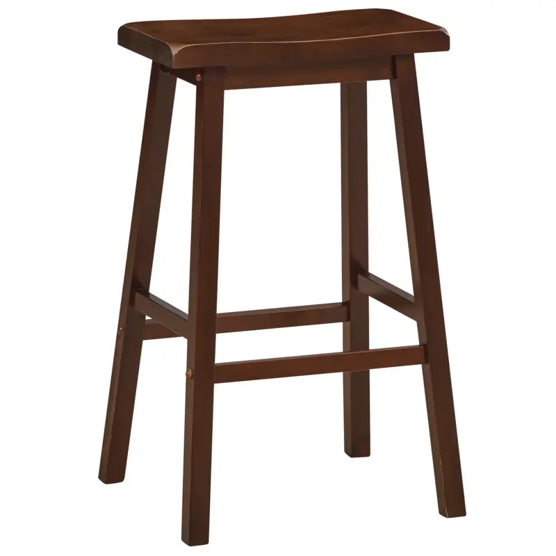 Ram Game Room Backless Saddle Barstool Cappuccino – BSTL3 CAP