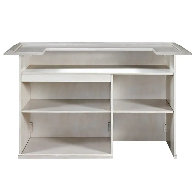 Ram Game Room - 72" BAR - ANTIQUE WHITE - DBAR72 AW