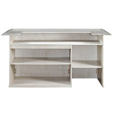 Ram Game Room - 84" BAR - ANTIQUE WHITE - DBAR84 AW