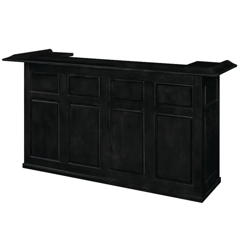 Ram Game Room - 84" BAR - BLACK - DBAR84 BLK