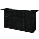 Ram Game Room - 84" BAR - BLACK - DBAR84 BLK
