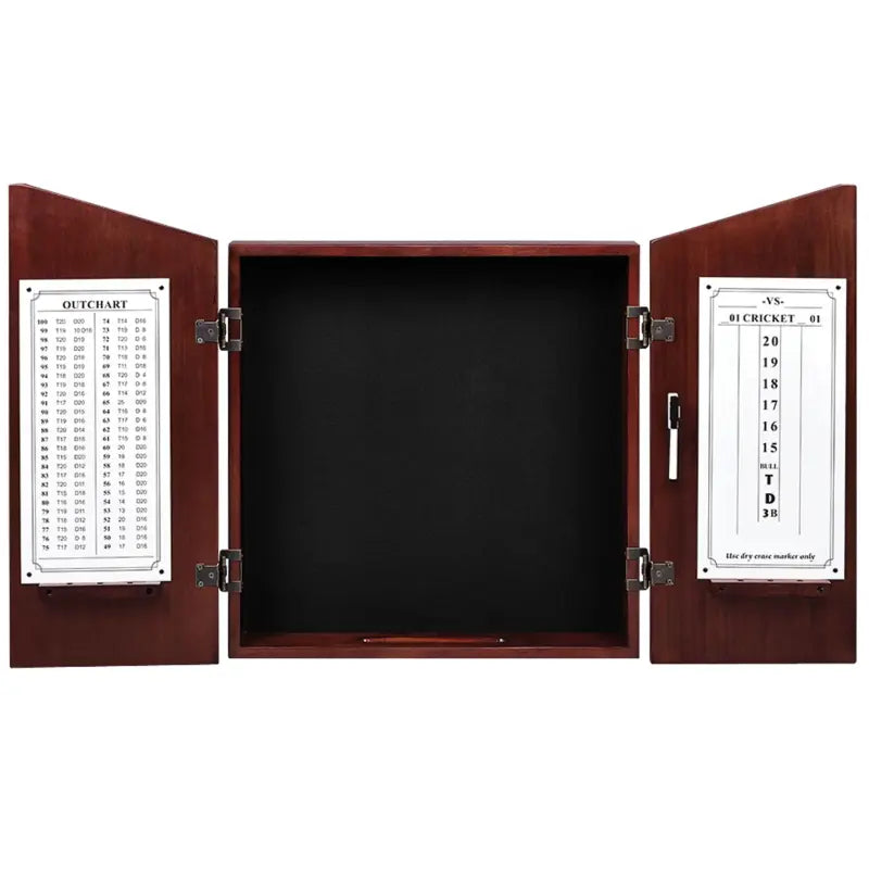 Ram Game Room - DARTBOARD CABINET-ENGLISH TUDOR - DCAB1 ET