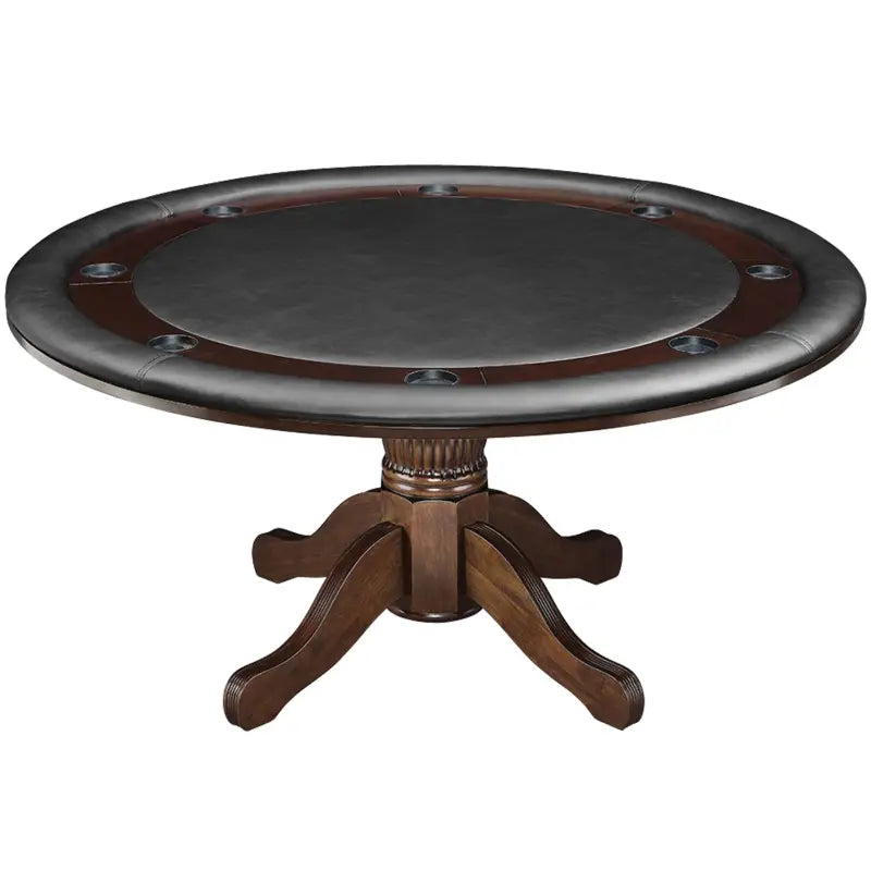 Ram Game Room - 60" 2 IN 1 GAME TABLE - CAPPUCCINO - GTBL60 CAP