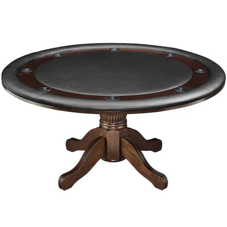 Ram Game Room - 60" 2 IN 1 GAME TABLE - CAPPUCCINO - GTBL60 CAP