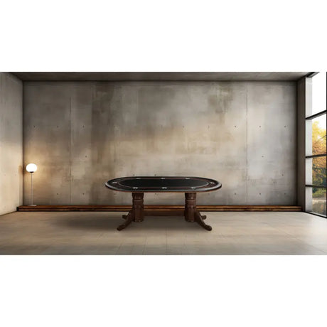 Ram Game Room 84" TEXAS HOLD'EM GAME TABLE - CAPPUCCINO GTBL84 CAP