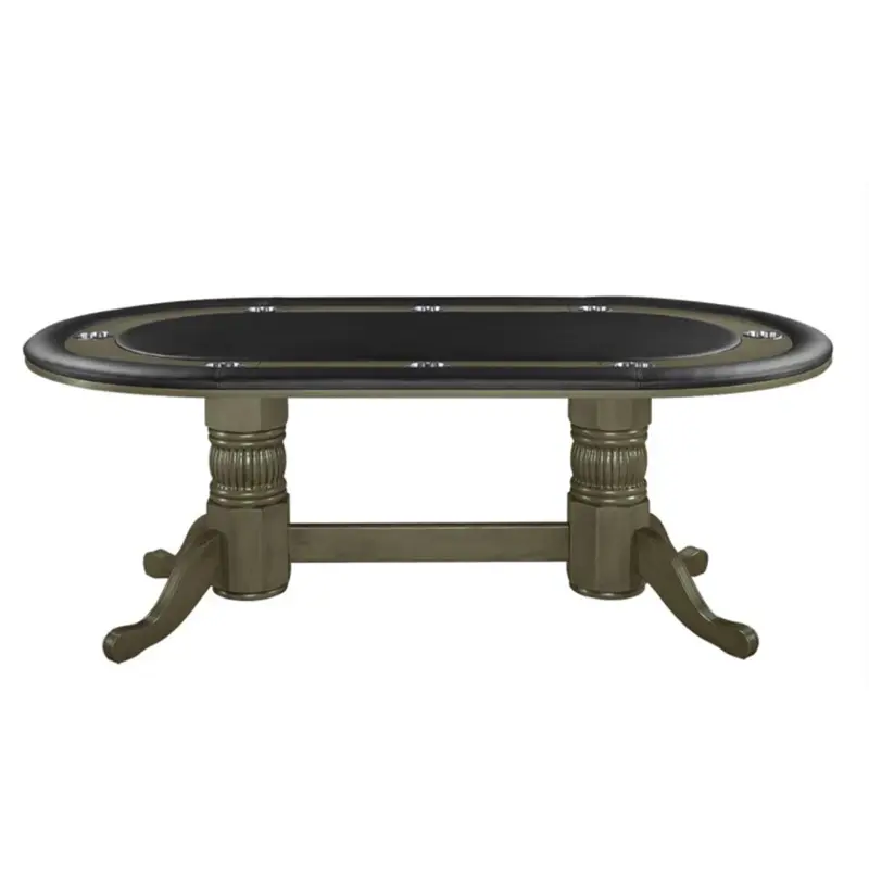 Ram Game Room 84" TEXAS HOLD'EM GAME TABLE - SLATE GTBL84 SL