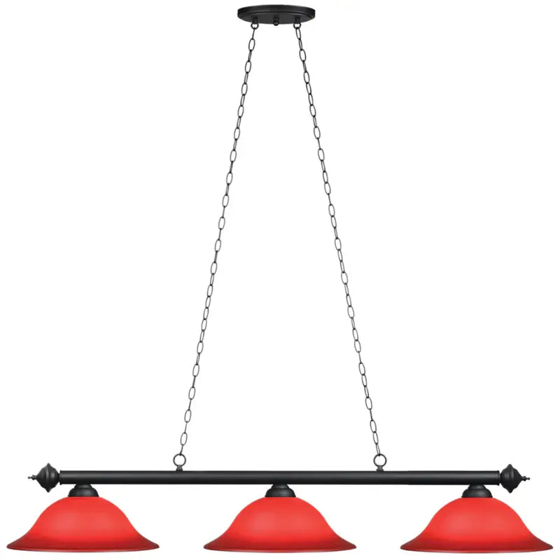 RAM Game Room 60" MARSEILLES LAMP BURGANDY  MAR-B60 BG