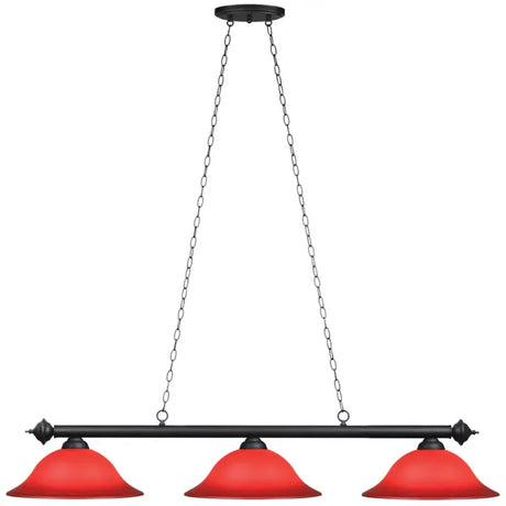 RAM Game Room 60" MARSEILLES LAMP BURGANDY  MAR-B60 BG