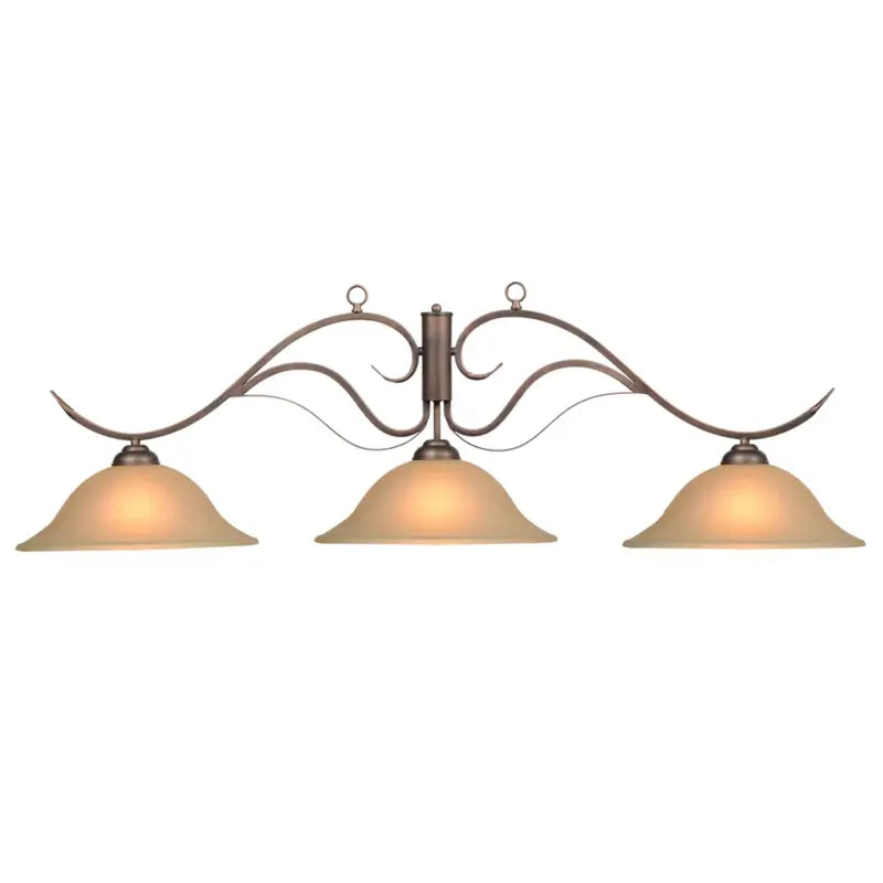 RAM Game Room 3 SHADE MONACO FIXTURE OIL RUBBED BRONZE MON-B56 ORB