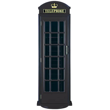 Ram Game Room OLD ENGLISH TELEPHONE BOOTH CUE HOLDER OEPCH - BLACK