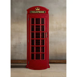Ram Game Room OLD ENGLISH TELEPHONE BOOTH CUE HOLDER OEPCH - RED