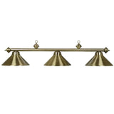 RAM Game Room 54" 3LT BILLIARD LIGHT- ANTIQUE BRASS PR54 AB