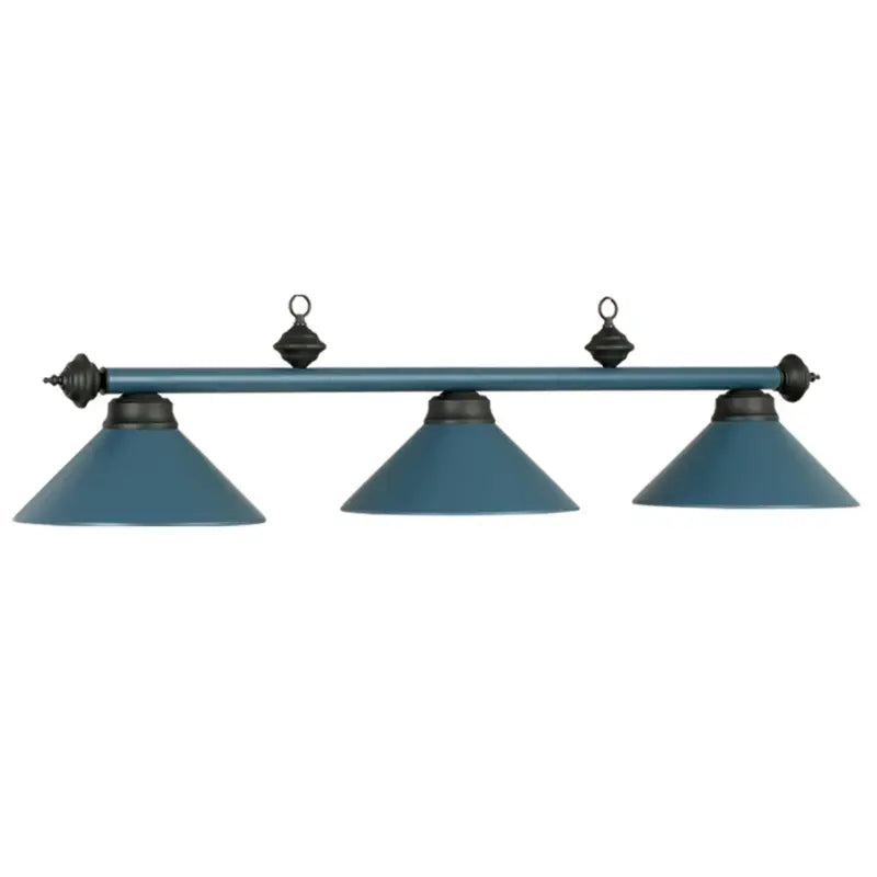 RAM Game Room 54" 3LT BILLIARD LIGHT- MATTE BLUE PR54 MBL