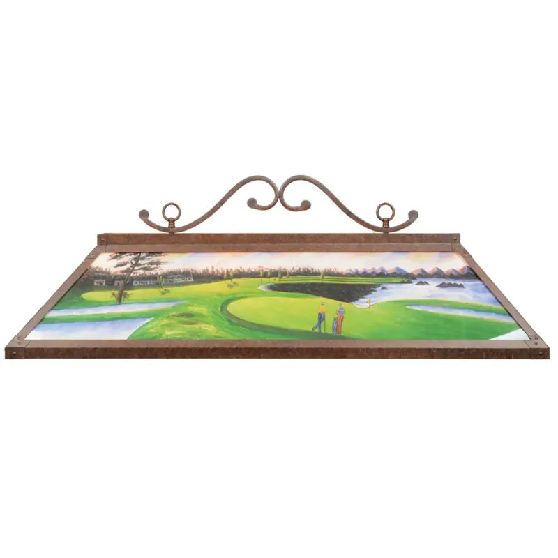 RAM Game Room 48"HAND-PAINTED BILLIARD LIGHT RP48 GOLF