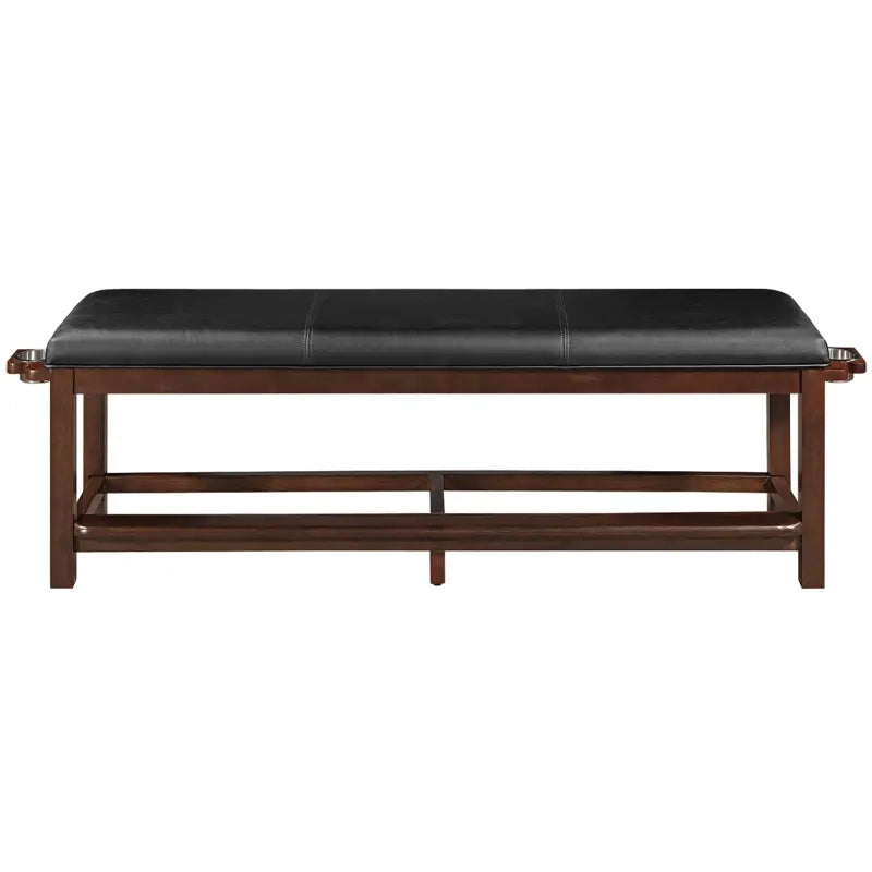 Ram Game Room SPECTATOR STORAGE BENCH-CAPPUCCINO SBENCH CAP