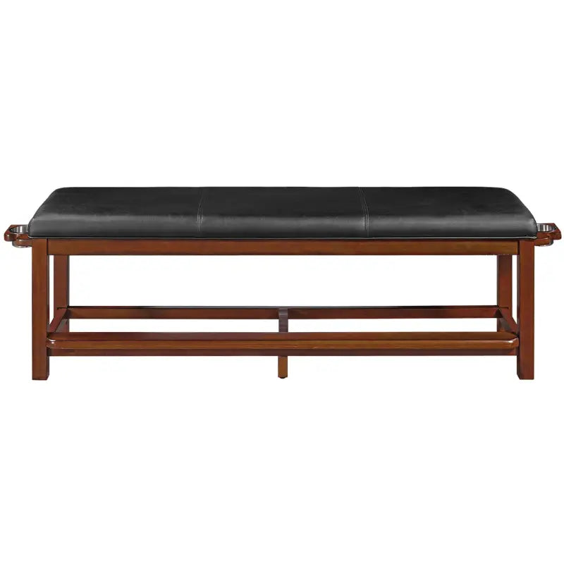 Ram Game Room SPECTATOR STORAGE BENCH-CHESTNUT SBENCH CN