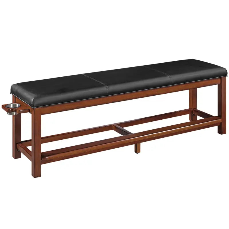 Ram Game Room SPECTATOR STORAGE BENCH-CHESTNUT SBENCH CN