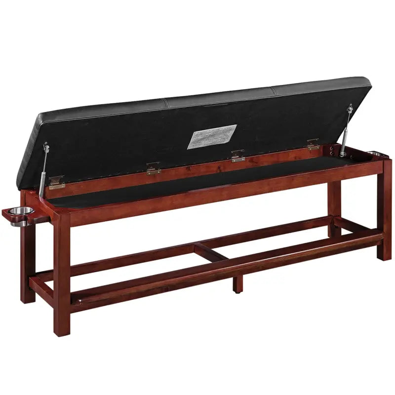 Ram Game Room SPECTATOR STORAGE BENCH-ENGLISH TUDOR SBENCH ET
