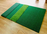 Cimarron Sports 10'x10'x10' Masters Golf Net with Frame Kit 4x6 Ultimate Golf Mat and Ball Tray GP1